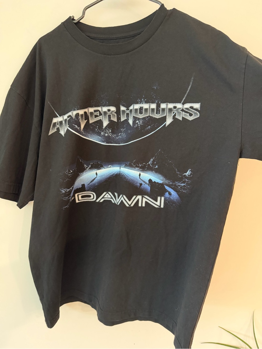 The Weeknd After Hours Til Dawn 2025 Stadium Tour Graphic T-Shirt Black Size XL